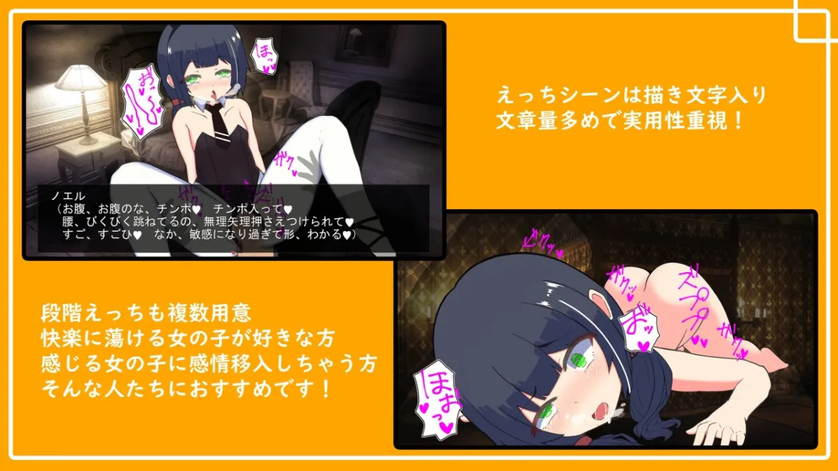 【ボードゲーム＆育成エロADV】ノエルと欲望の迷宮