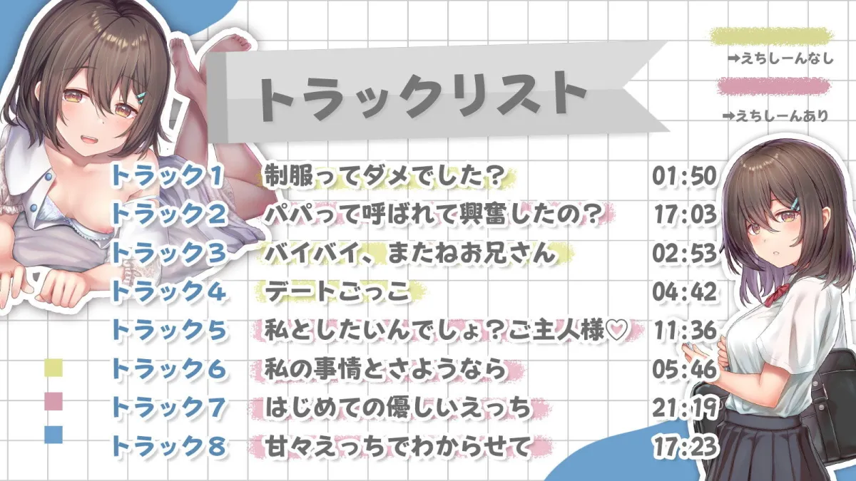 訳あり薄幸少女を甘々えっちでわからせる