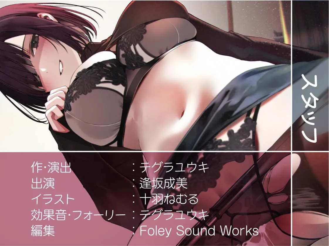 【CV:逢坂成美】【おねショタ】僕はダウナーおねぇちゃんの性欲処理おもちゃ【フォーリーサウンド】【イラスト:十羽ねむる】