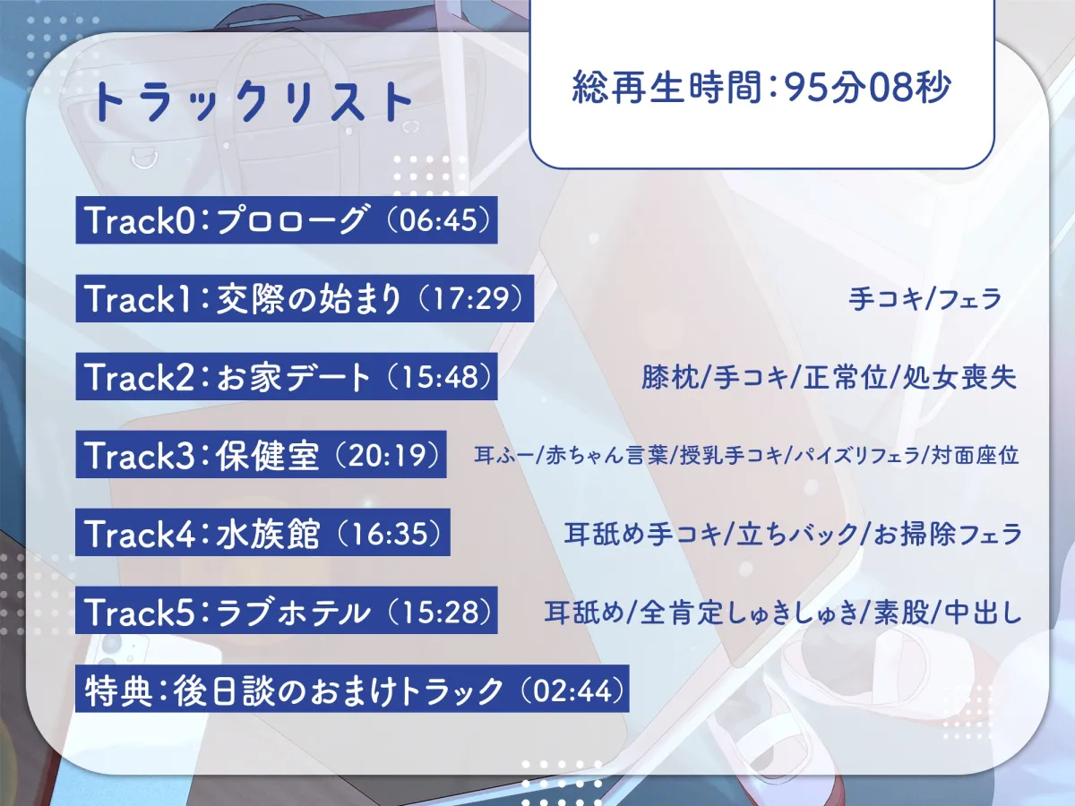 低音ダウナークールな後輩JKに甘々されてキスハメ生活。 〜濃厚密着キス&ドスケベご奉仕えっち〜 低音ダウナークールな後輩JKに甘々されてキスハメ生活。 〜濃厚密着キス&ドスケベご奉仕えっち〜