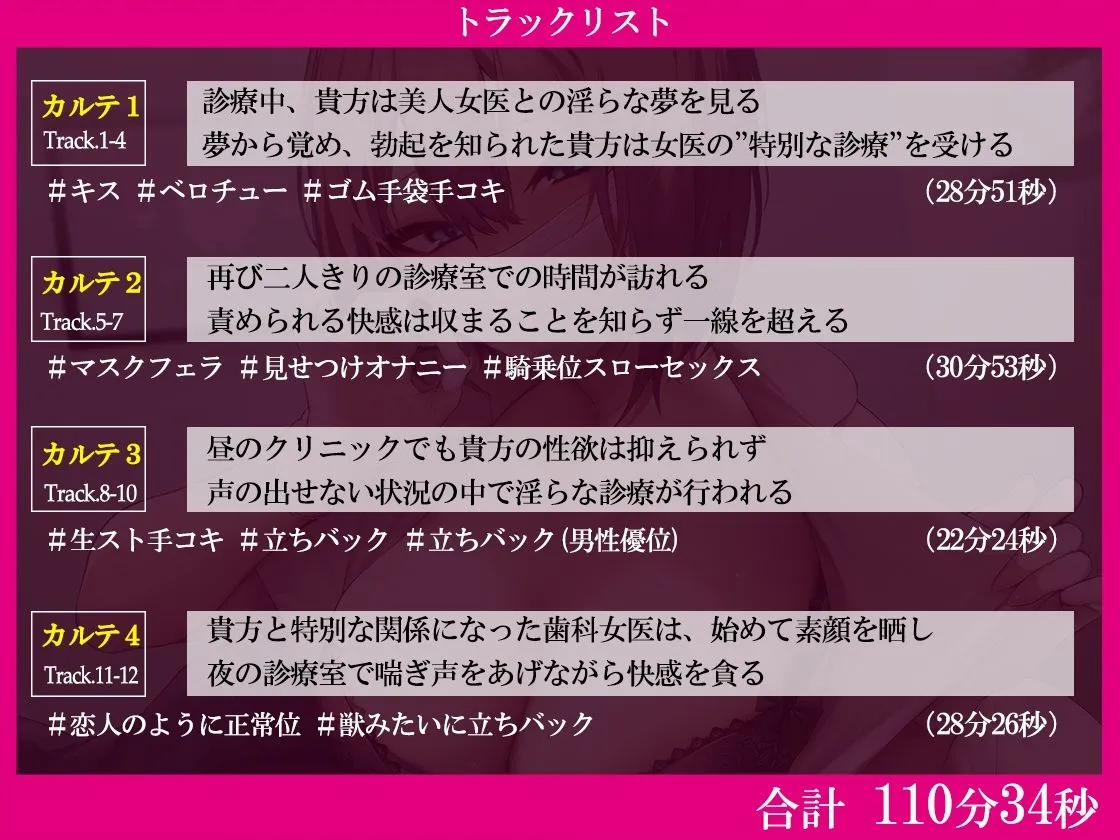 ドスケベクール女医のねっとり搾精クリニック ~治療の邪魔ですから…空になるまで搾り取ってさしあげます~ ドスケベクール女医のねっとり搾精クリニック ~治療の邪魔ですから…空になるまで搾り取ってさしあげます~