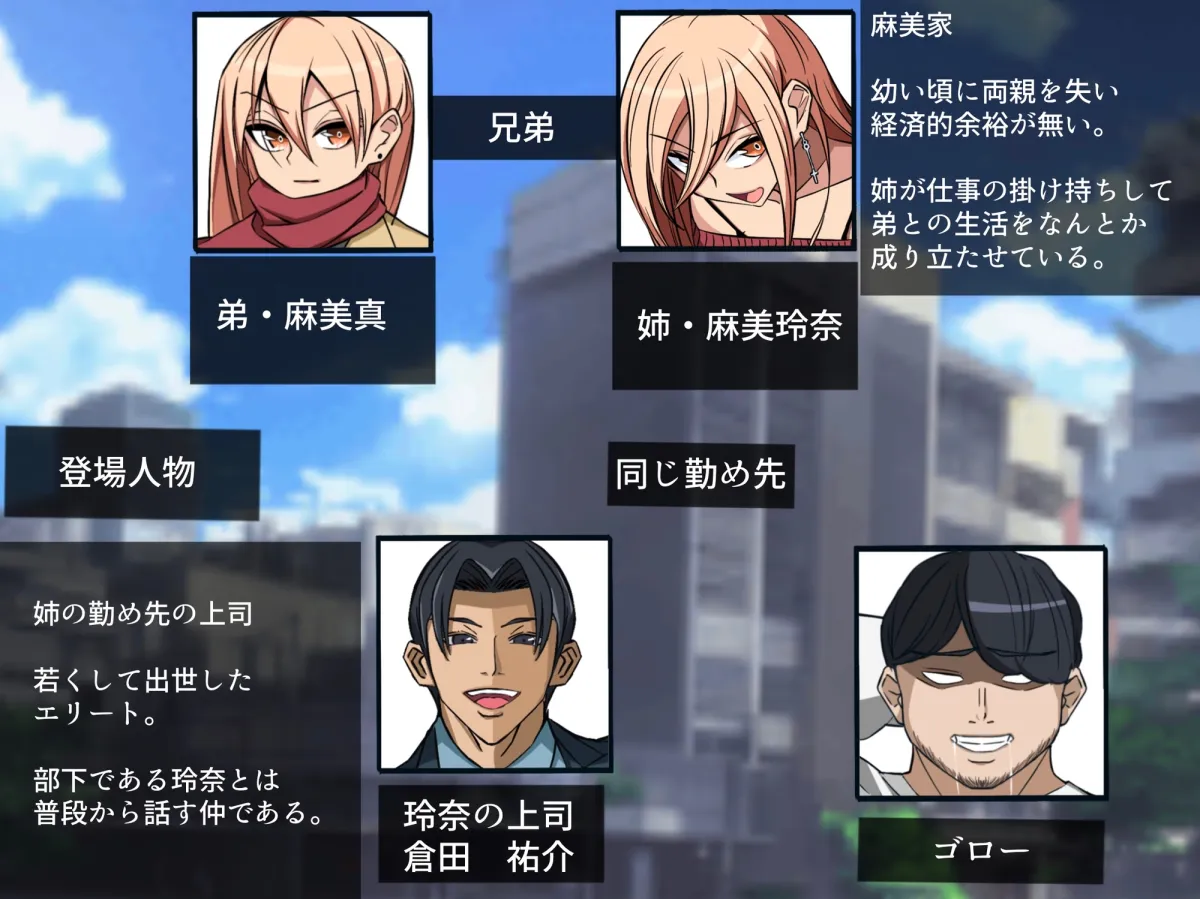 【男の娘】俺は姉の上司♂のオンナにさせられた 【男の娘】俺は姉の上司♂のオンナにさせられた