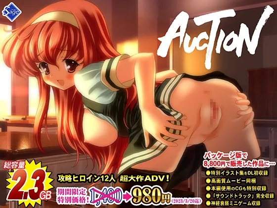 【闇オークションエロADV】【豪華特典付!】AUCTION -てんこ盛り完全版-