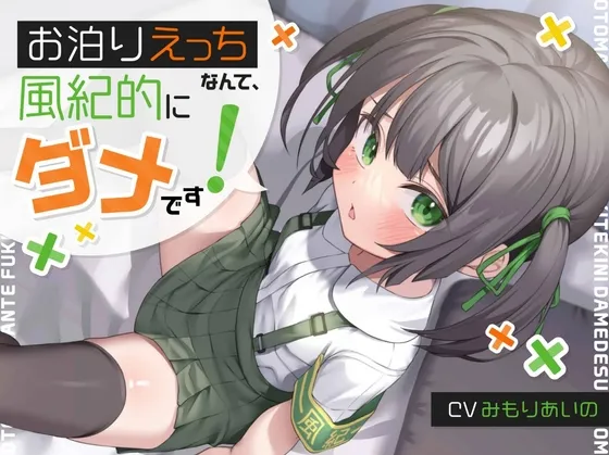 【CV:みもりあいの】【ゴムすれば健全】「お泊りえっちなんて、風紀的にダメです!」→膣内風紀ゆるゆるのガキのくせにwイキ孕みロリオナホ、幸せにするね♪【歯磨きリセット】【汚甘オホ声】