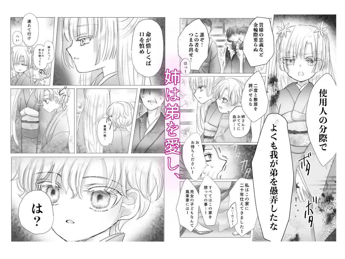 蝶番【姉×弟 女性攻め・男性受け 近親相姦】