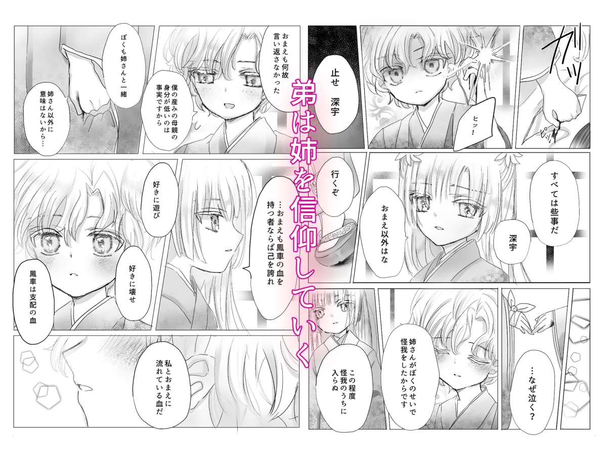 蝶番【姉×弟 女性攻め・男性受け 近親相姦】