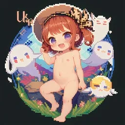 レトロゲーム風エロドット風画集