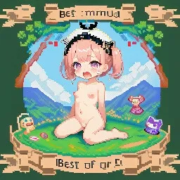 レトロゲーム風エロドット風画集