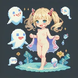 レトロゲーム風エロドット風画集