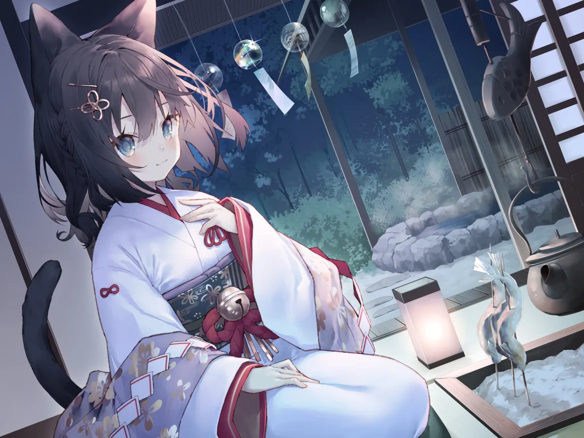 【耳かき・猫吸い・添い寝】やおよろ温泉郷~黒猫神みやこの真面目だけどどうしてもごろごろ甘えたい大大大好きご奉仕〜【CV.矢野妃菜喜】 【耳かき・猫吸い・添い寝】やおよろ温泉郷~黒猫神みやこの真面目だけどどうしてもごろごろ甘えたい大大大好きご奉仕〜【CV.矢野妃菜喜】