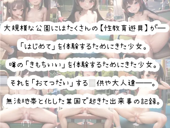 【ロリ】性教育遊具が作られた公園