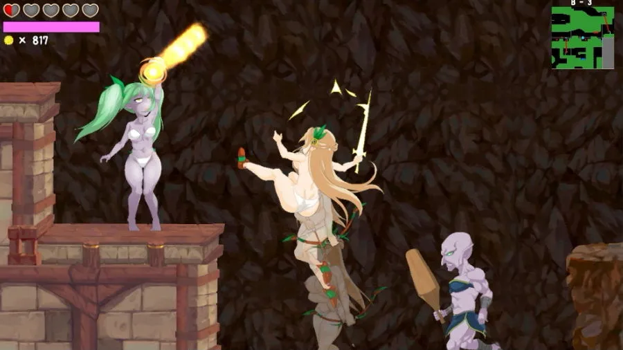 【探索エロACT】リリアンの冒険-賢者の塔と岩窟の大迷宮- 【探索エロACT】リリアンの冒険-賢者の塔と岩窟の大迷宮-