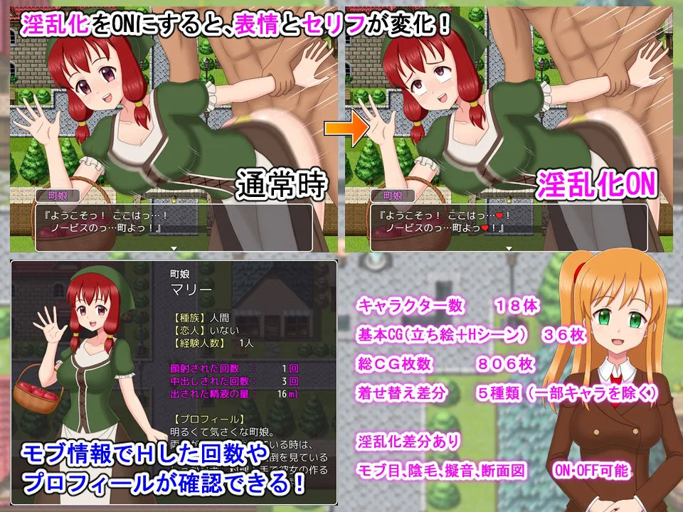 【NPC姦エロRPG】ようこそ！NPCの町へ！2