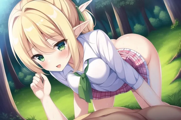 エルフ娘とイチャイチャえっち エルフ娘とイチャイチャえっち