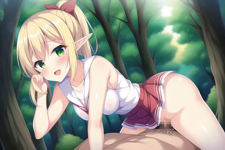 エルフ娘とイチャイチャえっち エルフ娘とイチャイチャえっち