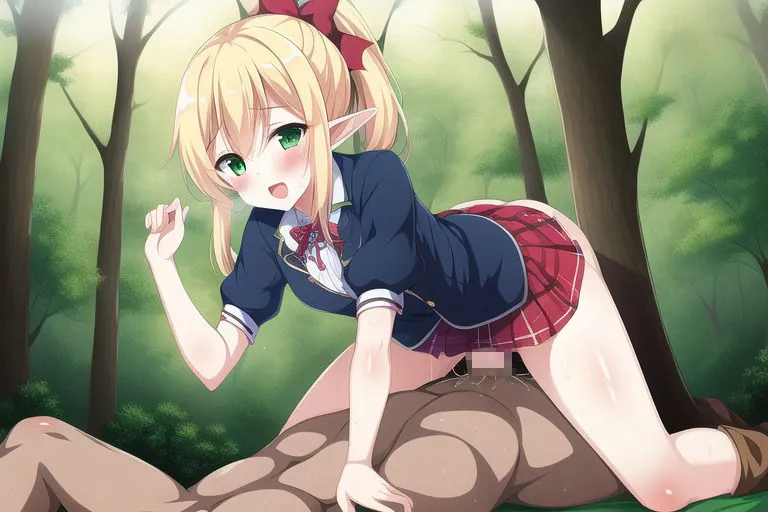 エルフ娘とイチャイチャえっち エルフ娘とイチャイチャえっち