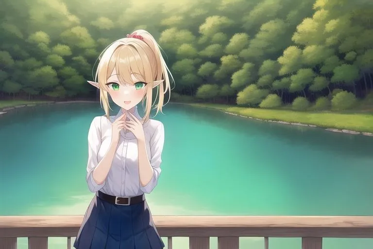 エルフ娘とイチャイチャえっち エルフ娘とイチャイチャえっち