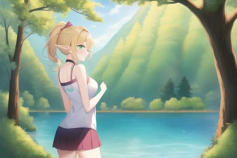 エルフ娘とイチャイチャえっち エルフ娘とイチャイチャえっち