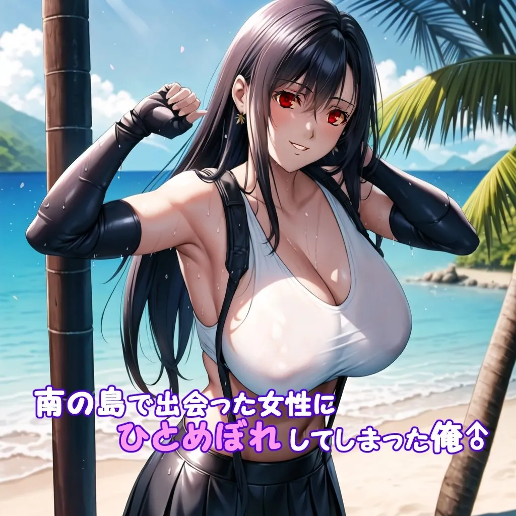 南国の島でティファと濃厚接触