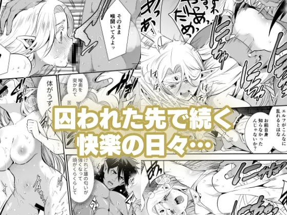 【褐色マッチョオーク×エルフ】オークの花嫁 ～攫われエルフは快楽に堕ちる～