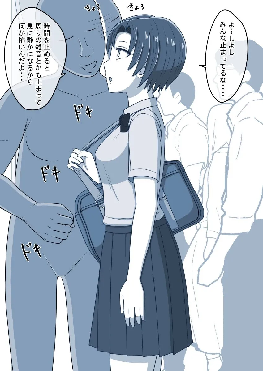 俺の時間停止ダッチワイフ