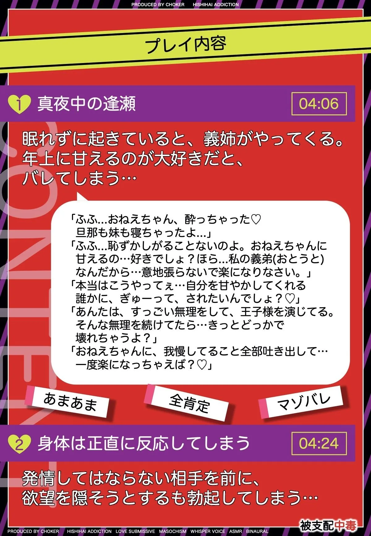 義姉の誘惑…妻とはできない恥辱のマゾプレイ