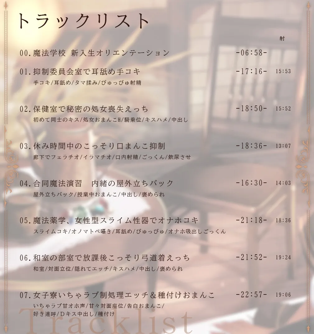 低音ダークエルフはクールで優しい魔力抑制委員長 ~ロレワール魔法学園 年上優等生と新入特濃生~ 低音ダークエルフはクールで優しい魔力抑制委員長 ~ロレワール魔法学園 年上優等生と新入特濃生~