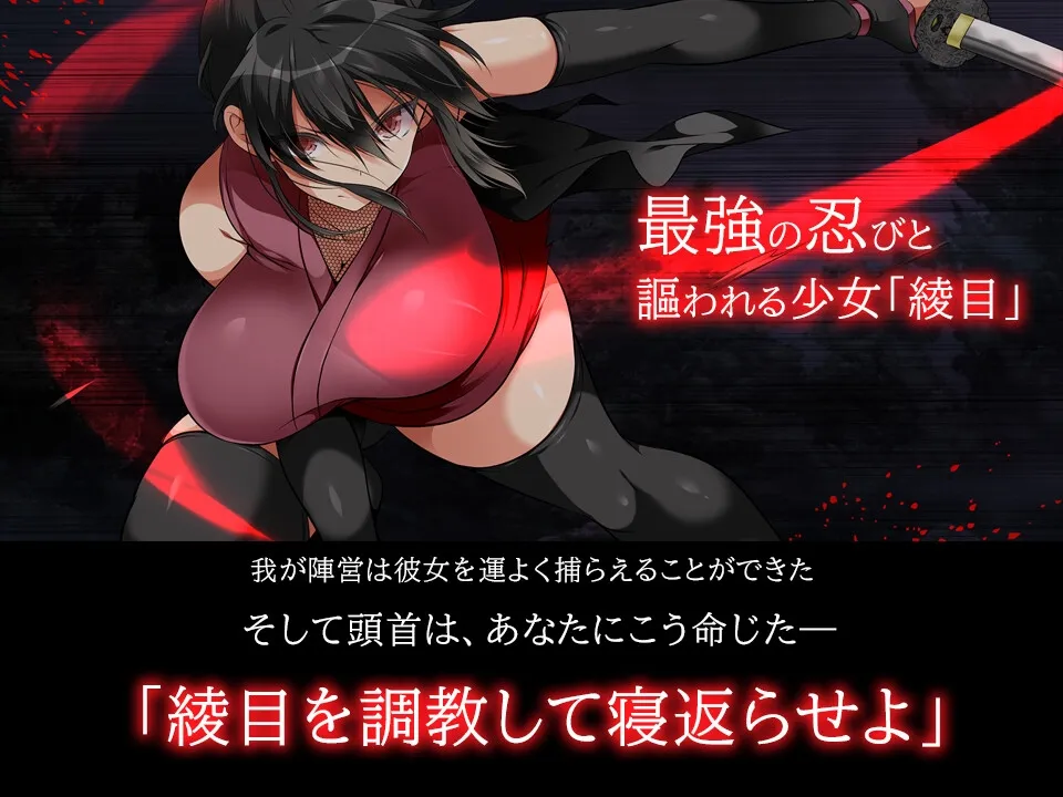 【まろん☆まろん おさわりエロ調教SLG】忍堕とし 【まろん☆まろん おさわりエロ調教SLG】忍堕とし