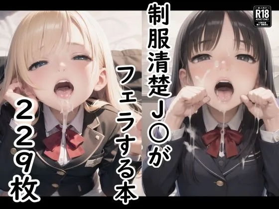 制服清楚JKがフェラする本