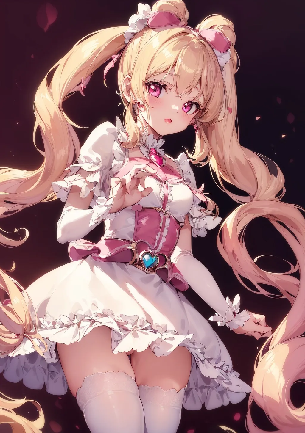 魔法少女(ピンク)敗北CG集