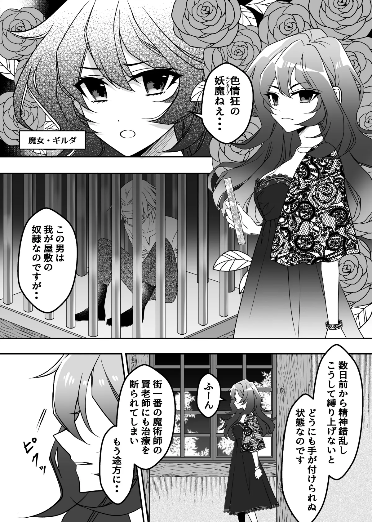魔女様と色狂い妖魔