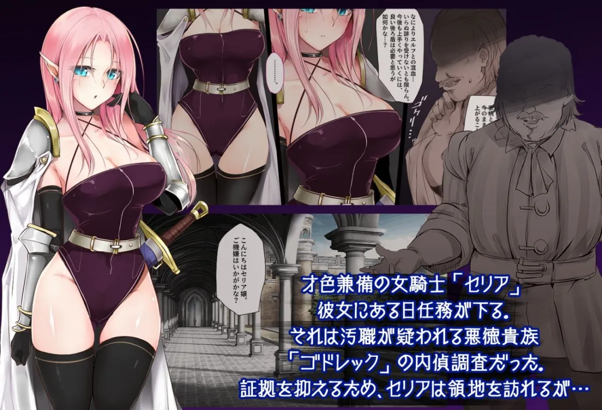 【ハーフエルフ女騎士洗脳】HypnoCrystaL