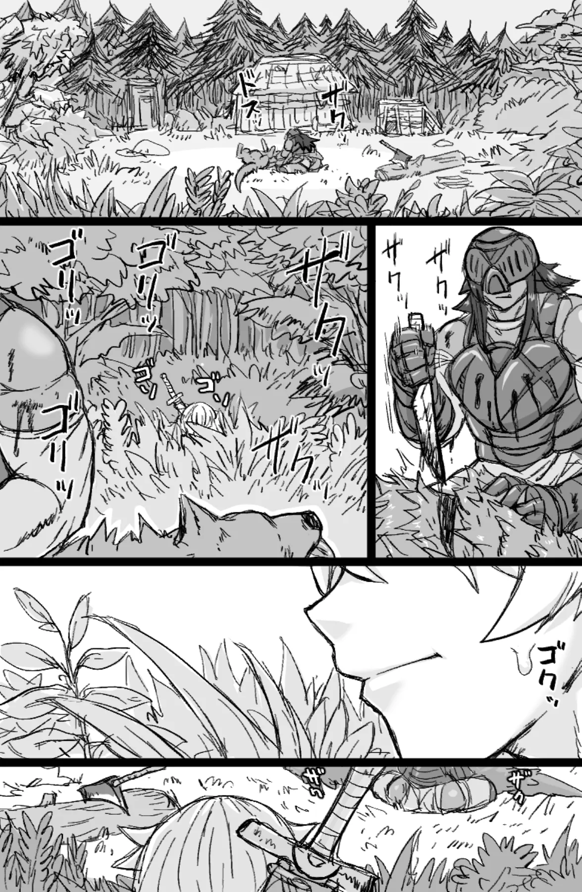 【おねショタ】メスオークの筆下ろしックス