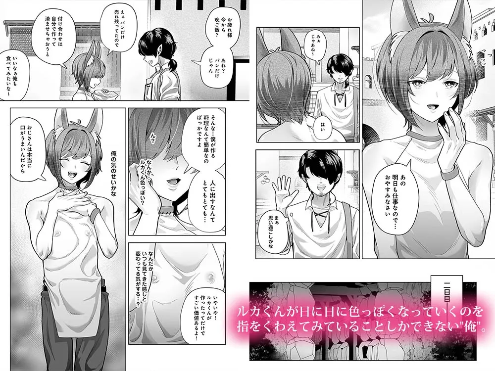 異種族街の男娼事情～お隣のルカくんが知らない間に風俗堕ちして汚されていた話～