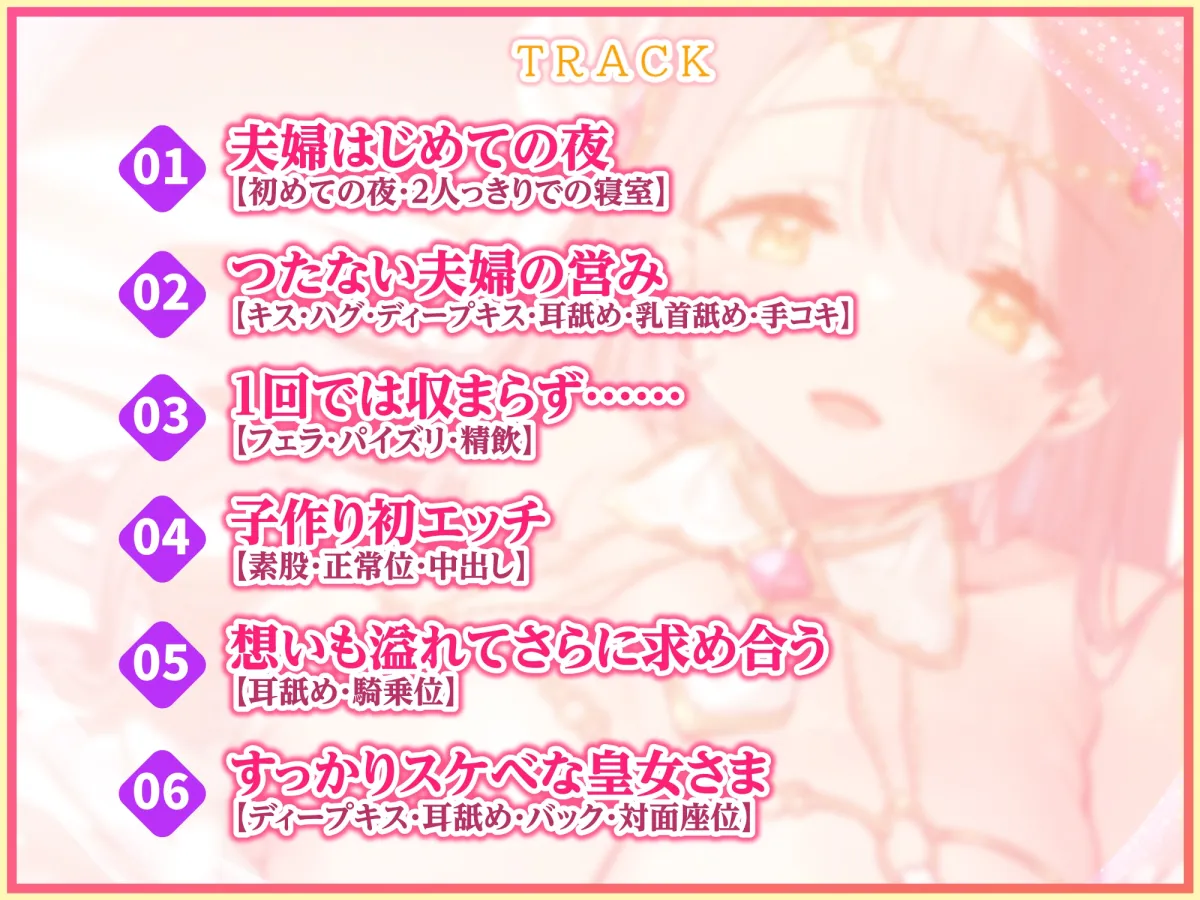 【KU100】囁き皇女さまの甘舐め添い寝お嫁さんエッチ~溜まってた性欲を全て捧げる密着子作りアクメ!~ 【KU100】囁き皇女さまの甘舐め添い寝お嫁さんエッチ~溜まってた性欲を全て捧げる密着子作りアクメ!~