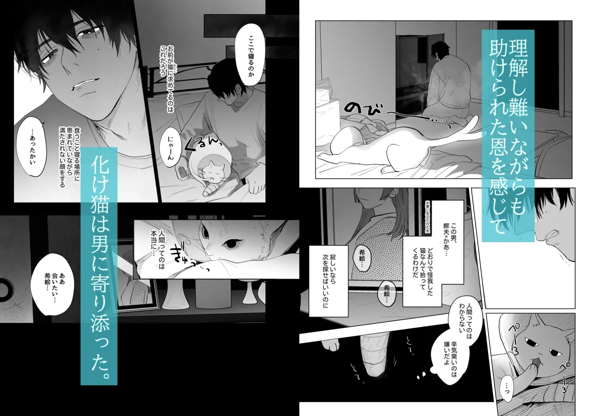 化け猫と未亡人 化け猫と未亡人