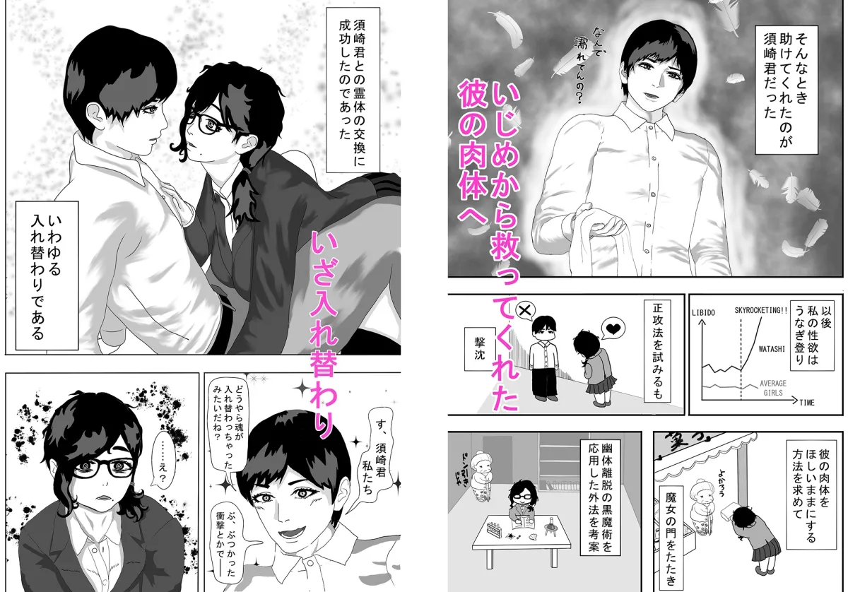 【入れ替わりTSF】私の肉体なので倫理的にセーフ