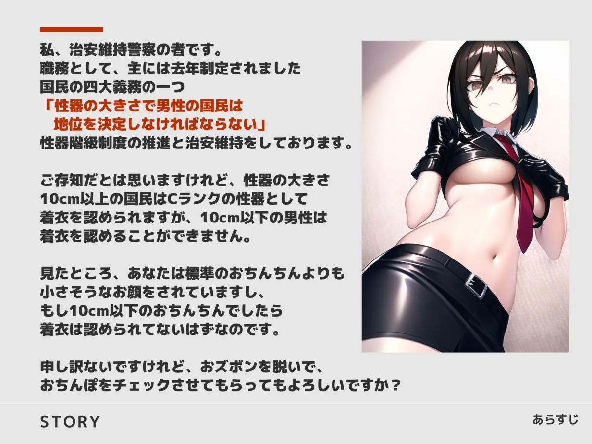 【動画リメイク作品】性器のサイズで国民順番が決まる國