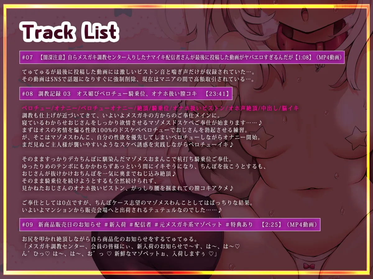 【KU100すぎ注意】メスガキ配信者さん、ドスケベマゾガキわんこ化調教で立派な雑魚メスに!裏ペットショップで交尾見せつけ実演販売される様子がえちち過ぎて勃起止まらんw