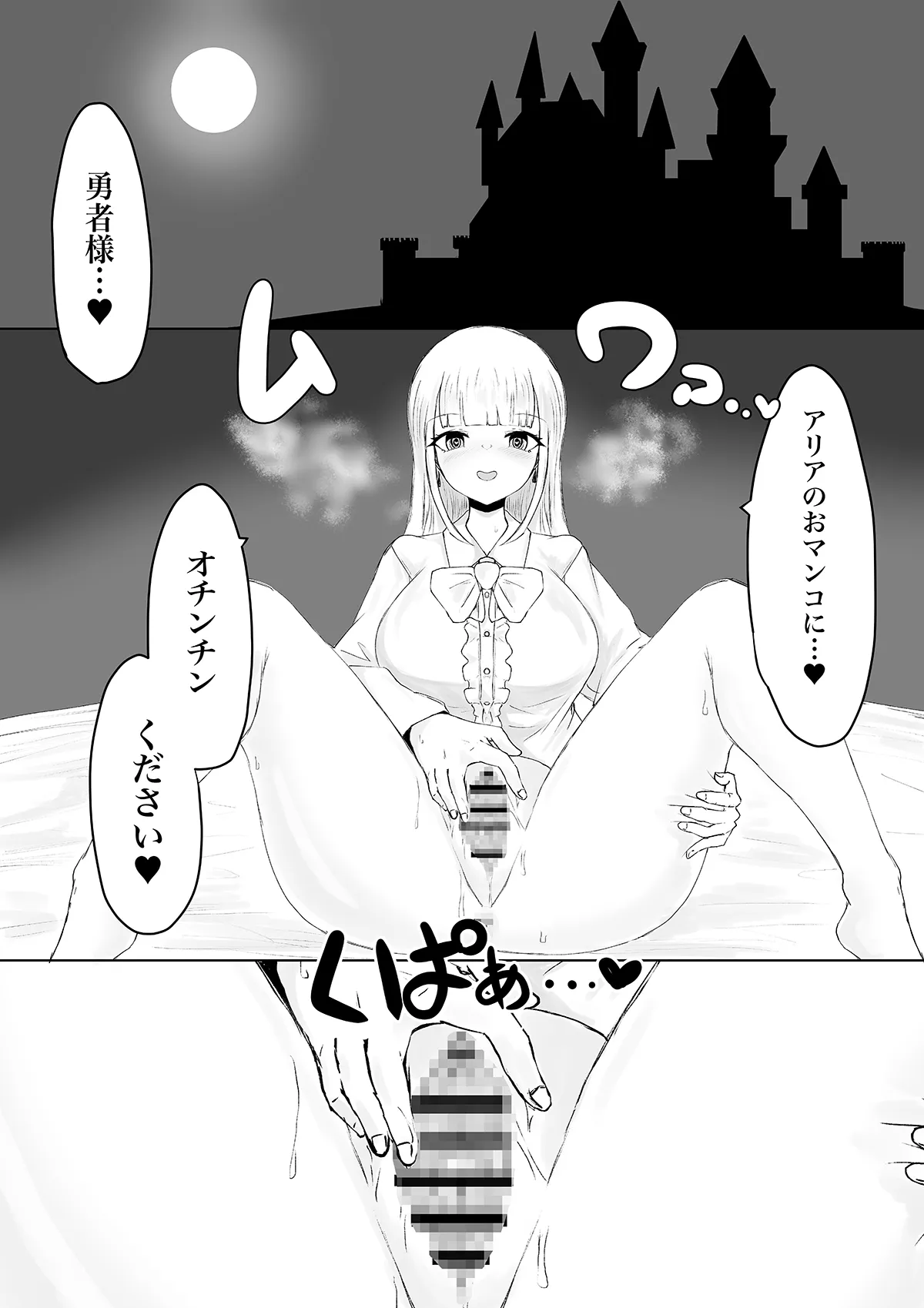 サキュバスの大冒険~勇者様の仲間になったフリして姫様との初夜に無理矢理オチン〇ン寝取っちゃったお話 サキュバスの大冒険~勇者様の仲間になったフリして姫様との初夜に無理矢理オチン〇ン寝取っちゃったお話