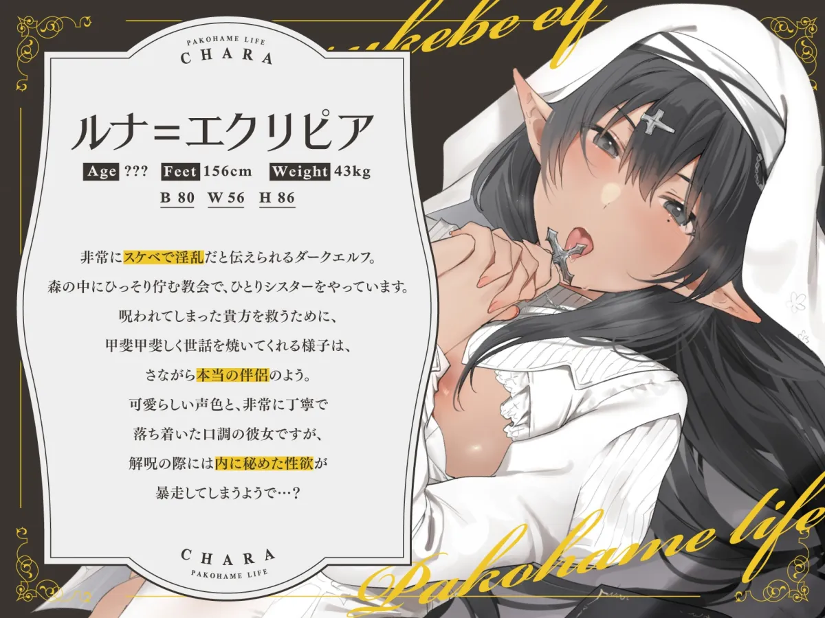 どすけべエルフのいちゃオホ解呪生活(パコハメライフ) どすけべエルフのいちゃオホ解呪生活(パコハメライフ)