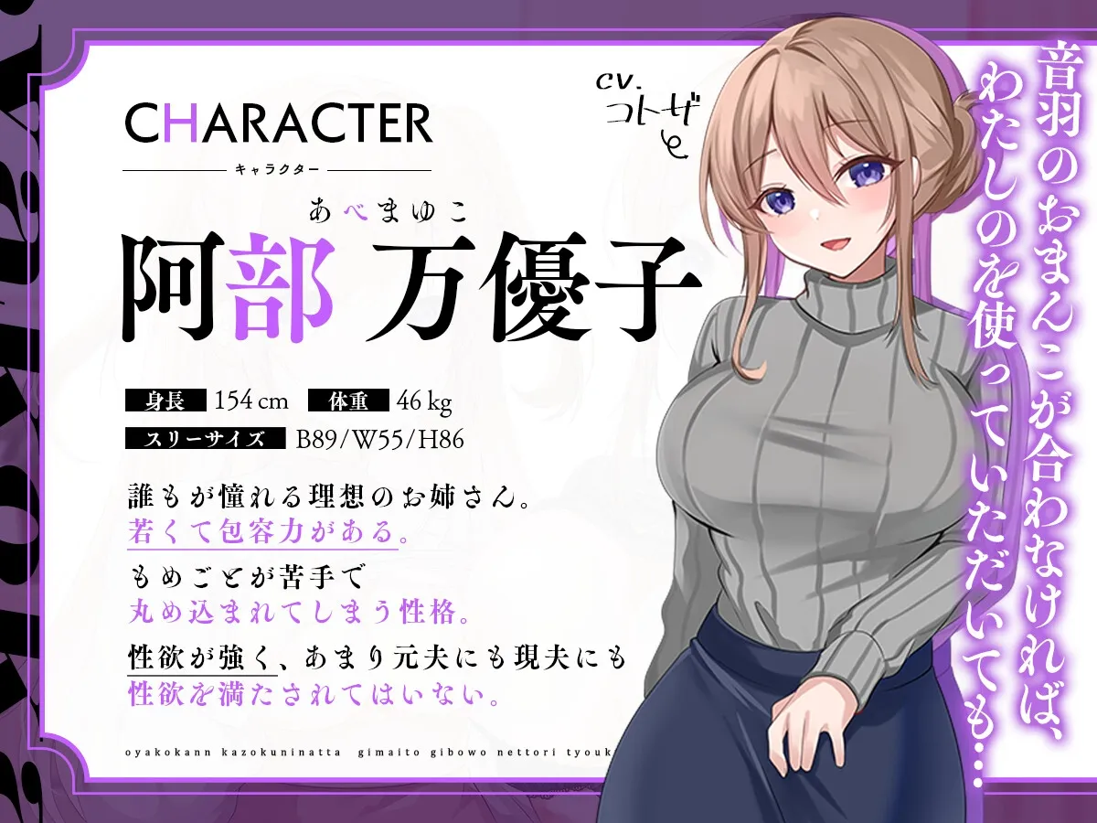 親子姦～家族になった義母と義妹を寝っ取り調教～