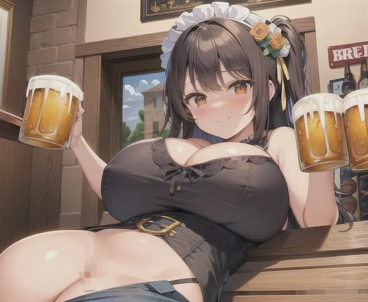 【✨新作99円✨】出会って3秒で秒ぬきっ♪ 射精を我慢できたらタダにしてくれる居酒屋さんで爆乳ドスケベ店員に寸止めカウントダウン中出しSEXで骨抜きにされた話