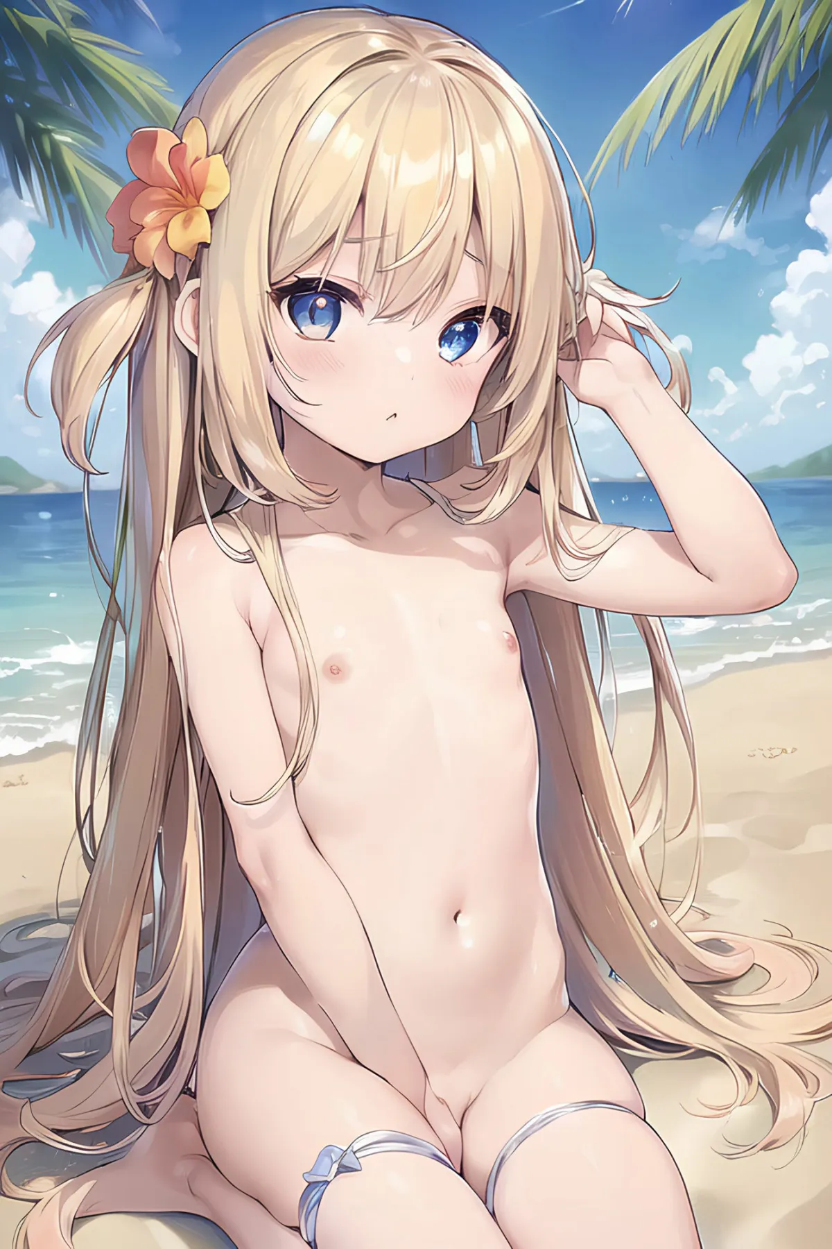 貧乳少女が無人島でオナニーしてたら触手に襲われた! 貧乳少女が無人島でオナニーしてたら触手に襲われた!