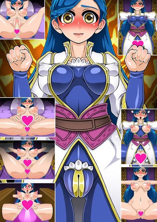 拘束娘さんをガンガン杭打するイラスト集02