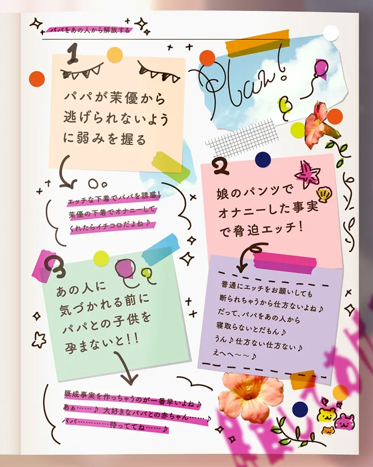 【不純愛】実の娘に脅されて子作りエッチしてます【CV.北大路ゆき/KU100】