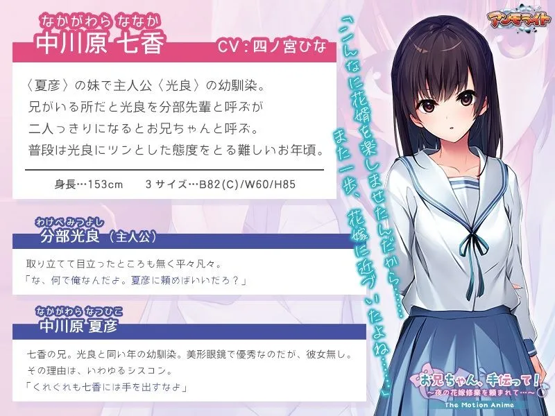 お兄ちゃん、手伝って！〜夜の花嫁修業を頼まれて…〜 The Motion Anime