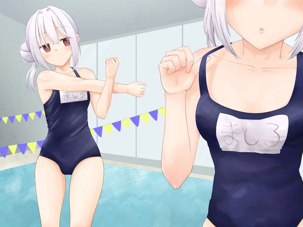 ぽやぽや美少女ましろちゃんはコーチと秘密の特訓中