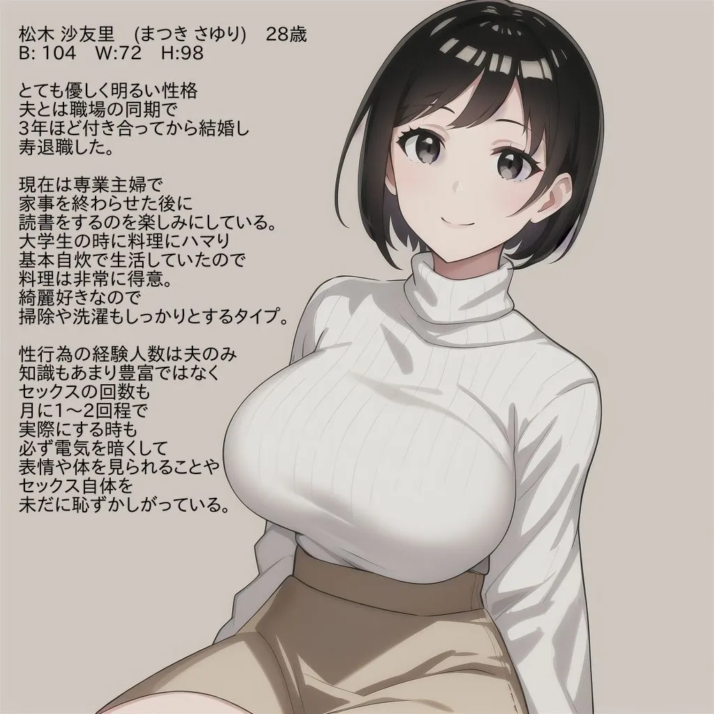 貞淑で清楚な妻が寝取られていた